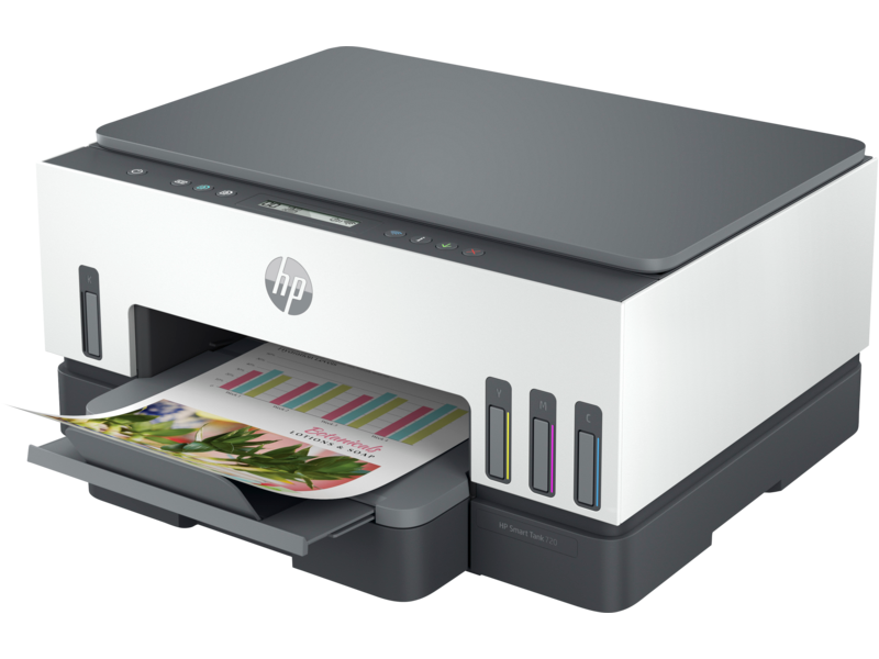 Impresora Multifuncion HP Smart Tank 720 (6UU46A) Chorro de tinta 15ppm 