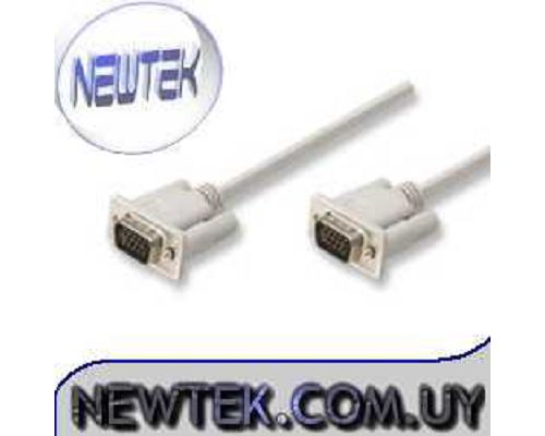 Cable para monitor VGA Manhattan HD15 macho a HD15 macho