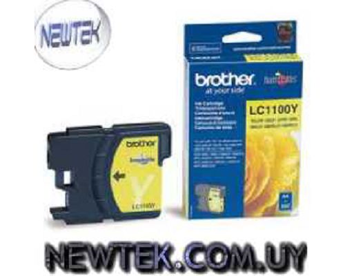 Cartucho Original Brother LC1100Y Amarillo MFC-490CW MFC-5490CN MFC-6490CW