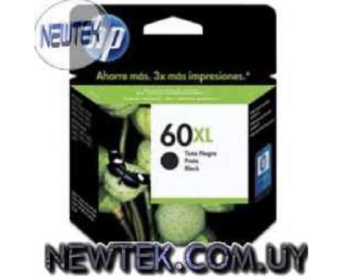Cartucho Original HP 60XL CC641WL Negro D110a F4280 F4480 F4580 C4680 C4780