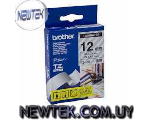 Cinta Rotuladora Brother TZ-131 12mm 8m PT-1090 PT-7600 PT-2100 PT-2430PC PT9500