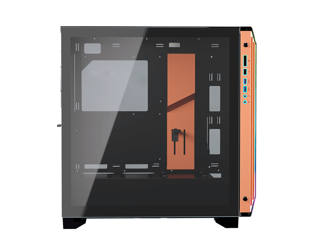 Gabinete Cougar Dark Blader-s E-ATX ARGB Lateral Vidrio Templado / Sin Fuente