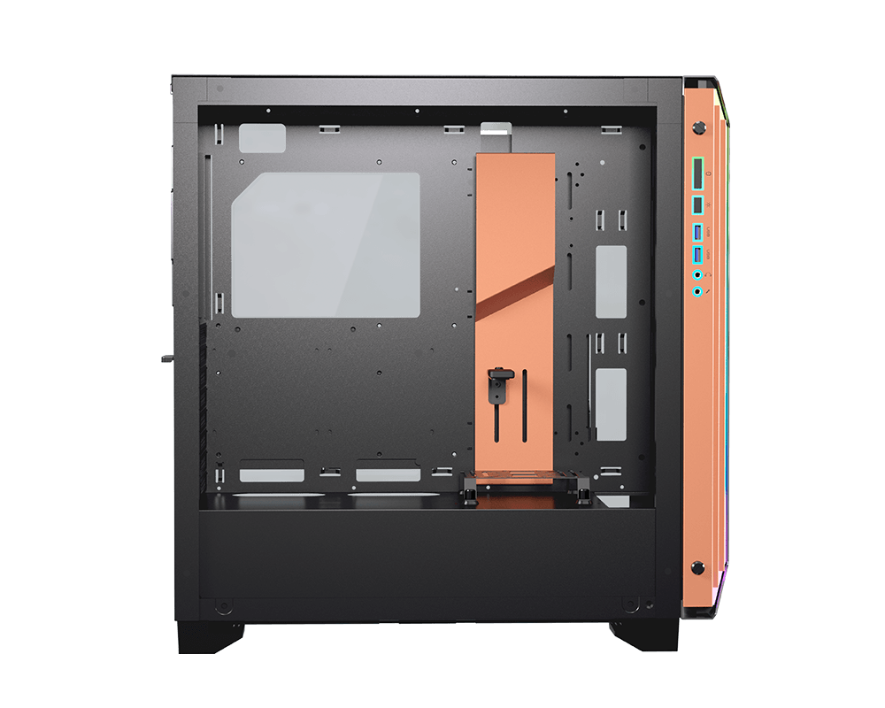 Gabinete Cougar Dark Blader-s E-ATX ARGB Lateral Vidrio Templado / Sin Fuente