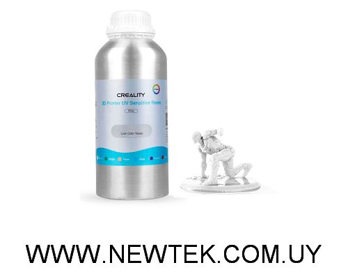 Resina Creality Lavable en Agua Bajo Olor en Botella de Plastico 500g