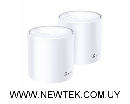 Access Point Tp-Link Deco X20 Ax1800 (2-pack) WiFi Mesh Dual Band 2.4GHz 5GHz