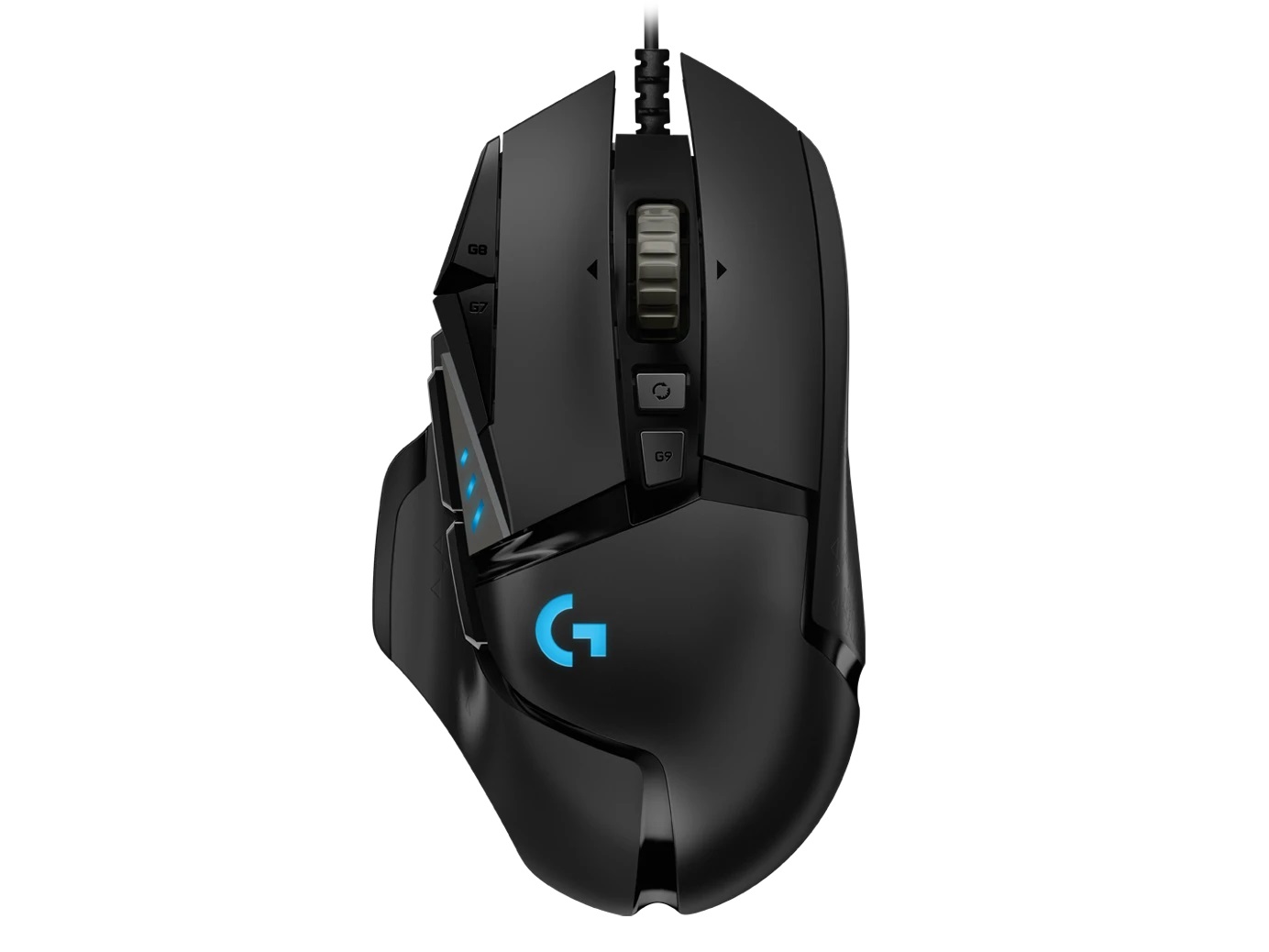 Mouse Cableado Logitech G502 Gaming Hero 910-005550 16000Dpi 11 Botones Program.