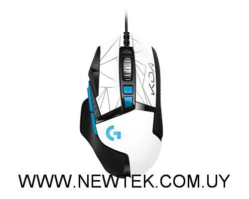 Mouse Cableado Logitech G502 HERO K/da Version 910-006096 RGB Gaming 25.6K dpi