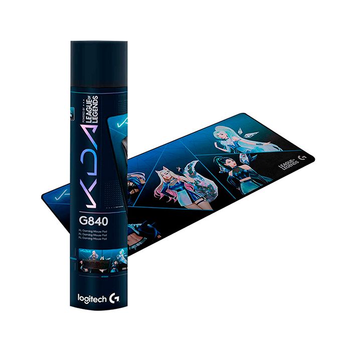 Mouse Pad Logitech G840 943-000456 Gaming K/da 400 x 900 mm Tamaño XL Goma