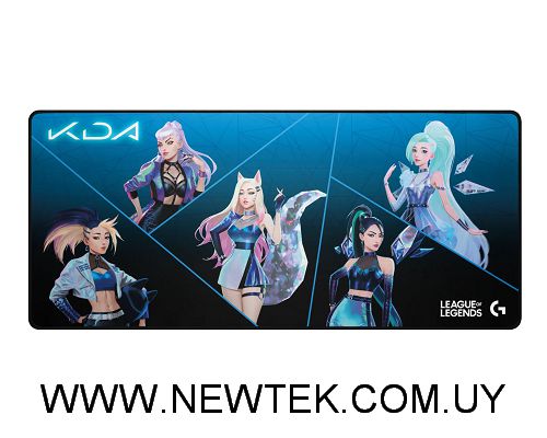 Mouse Pad Logitech G840 943-000456 Gaming K/da 400 x 900 mm Tamaño XL Goma