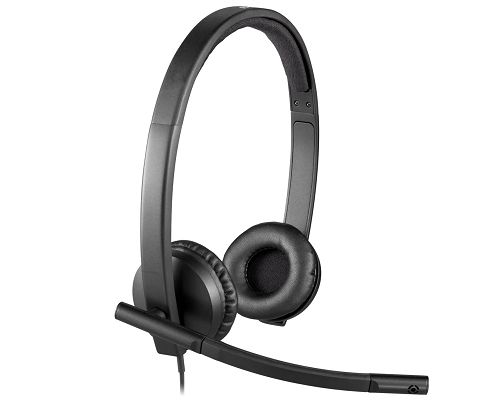Auriculares con Microfono Logitech H570e Headset Cableado Stereo USB