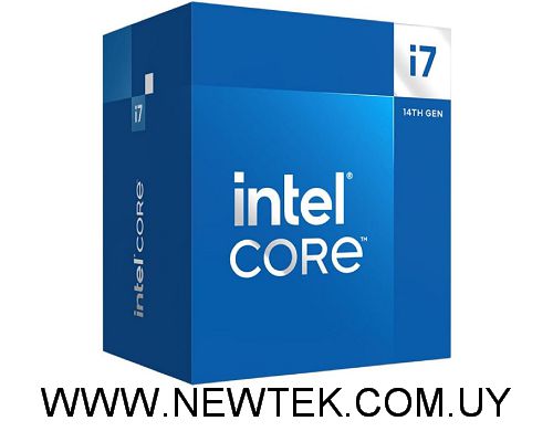 Procesador Intel Core i7 14700 Hasta 5.4 Ghz 20 Nucleos Socket 1700 14va Gen