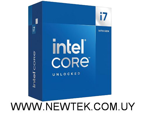 Procesador Intel Core i7 14700K Hasta 5.6 Ghz 20 Nucleos Socket 1700 14va Gen