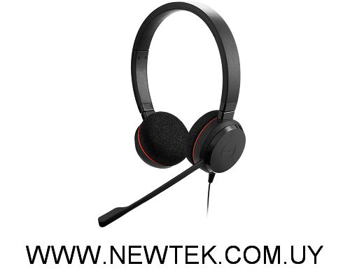 Auriculares con Microfono Jabra Evolve 20 MS Estéreo DUO USB-A