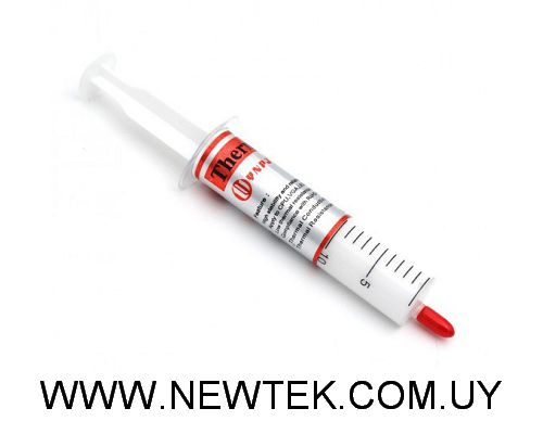 Jeringa de Pasta Térmica YJ-W100 Generica Para Procesador CPU, Chipset, VGA, Led