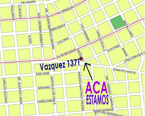 Mapa como llegar a NEWTEK telefono 24085558