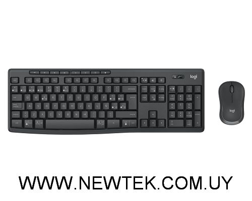 LOGITECH Combo De Teclado y Mouse Inalambrico MK370 para empresas