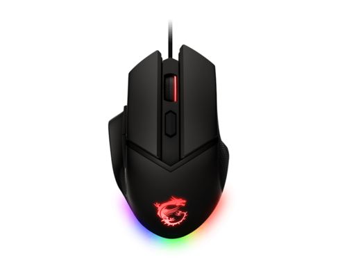 Mouse Cableado MSI Clutch GM20 Elite RGB Gamer 6 Botones