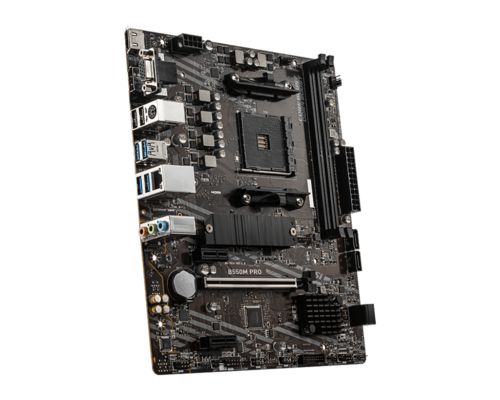 Motherboard Placa MSI B550M PRO AMD AM4 2 Slots DDR4 M.2 PCIe Gen 4