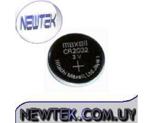 Pila bateria de Litio Maxell Cr2032 para Motherboard