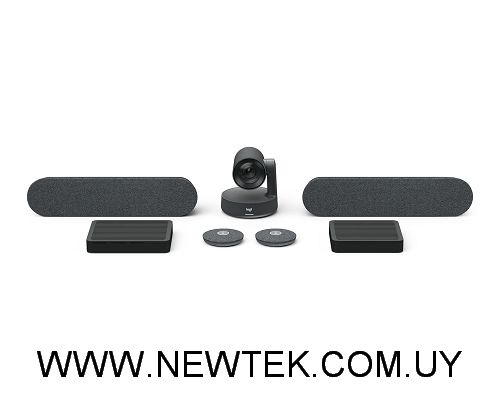 KIT Logitech Rally Plus 960-001225 Web Cam Microfonos Altavoces HUB