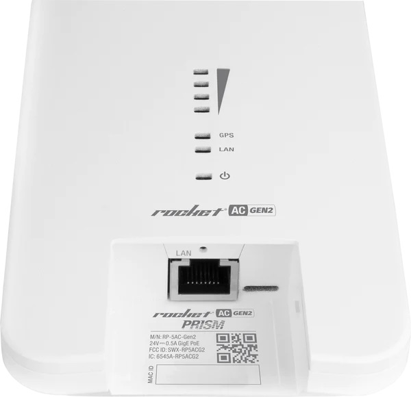 Access Point UBIQUITI RP-5AC-GEN2 airMAX Rocket Prism 5AC Radio PtP PtMP
