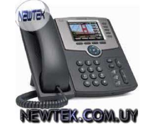 Telefono IP VoIP Cisco SPA525G 5 Lineas con 1 Port Business Pro SIP v2 Wi-Fi
