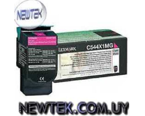 Toner Lexmark Magenta C544X1MG Original C544 X544