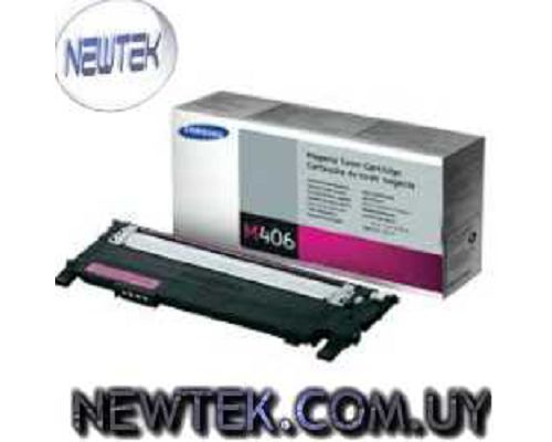 Toner Samsung CLT-M406S Magenta Original CLP-360 CLP-365 CLX-3300 CLX-3305