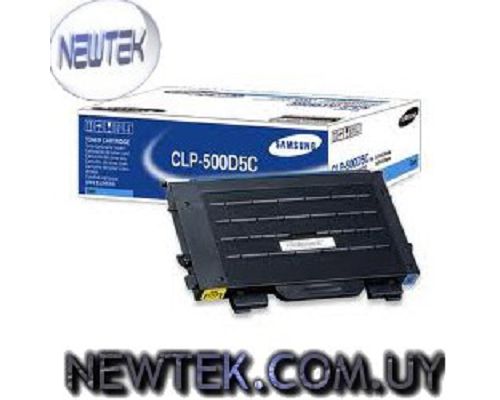 Toner Samsung CLP-500D5C Cyan original CLP-500 CLP-500N