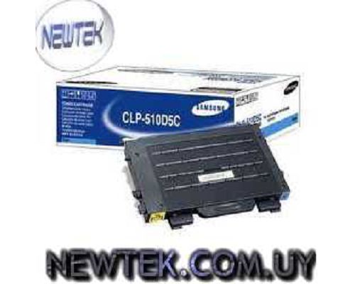 Toner Samsung CLP-510D7C Cyan original CLP-510 CLP-510N
