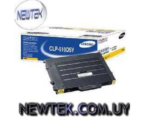 Toner Samsung CLP-510D7Y Amarillo original CLP-510 CLP-510N