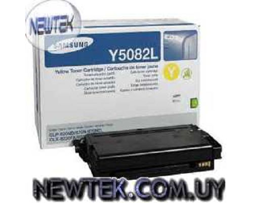 Toner Samsung CLT-Y5082 Amarillo original CLP-620ND CLP-670N CLP-670ND