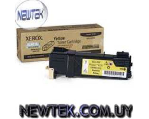 Toner Xerox 106R01337 Amarillo original Phaser 6125 6125MFP