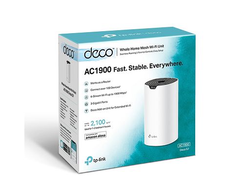 Access Point Tp-Link DECO S7 AC1900 MESH Dual Band 2.4GHz 600Mbps 5GHz 1300Mbps