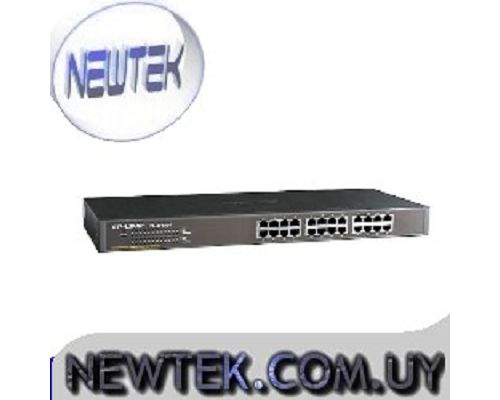 Switch 24 Bocas TP-Link TL-SF1024 10/100Mbps 1U 19" Rackeable rack mountable