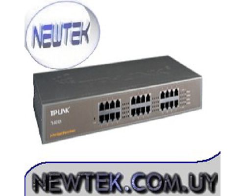 Switch 24 Bocas TP-Link TL-SG1024 Gigabit Ethernet 10/100/1000 1U 19" Rackeable