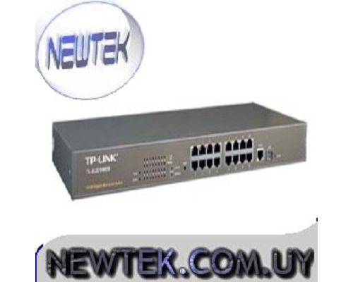 Switch 16 Ethernet TP-Link TL-SL2218WEB 2 Gigabit 1 SFP VLAN Rackeable Admin WEB