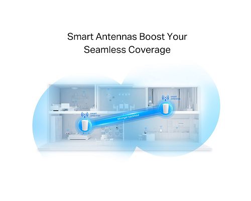 Access Point Tp-Link DECO X90 AX6600 (1 pack) WiFi Mesh Dual Band 2.4Ghz 5GHz